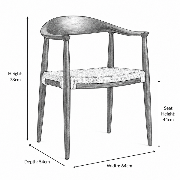 Kenny Dining Chair - Natural