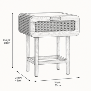 Alexis Bedside Table