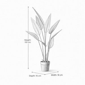 Bird of Paradise Artificial Plant