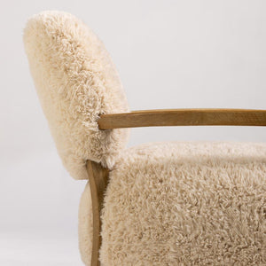 Eskimo Accent Chair - Faux Fur