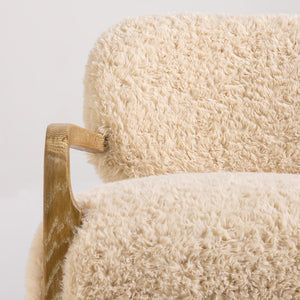 Eskimo Accent Chair - Faux Fur
