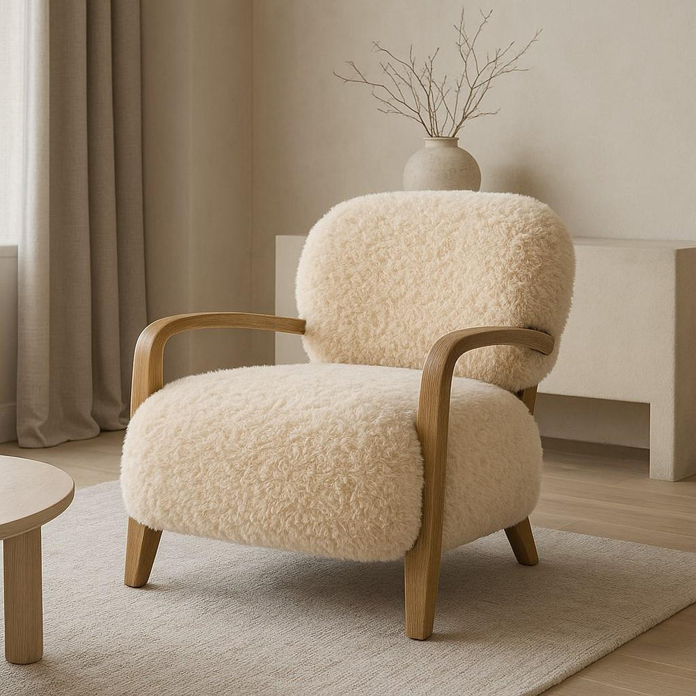 Eskimo Accent Chair - Faux Fur