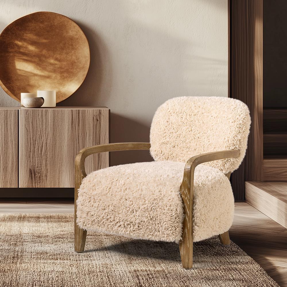 Eskimo Accent Chair - Faux Fur