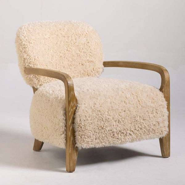 Eskimo Accent Chair - Faux Fur