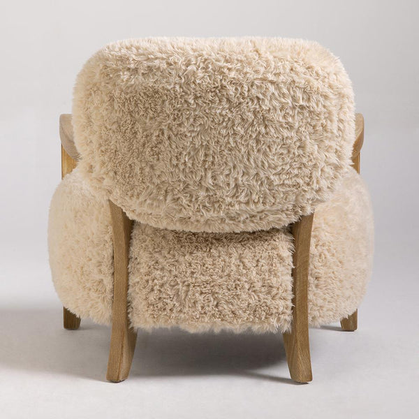 Eskimo Accent Chair - Faux Fur
