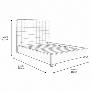 California Black Bed Frame