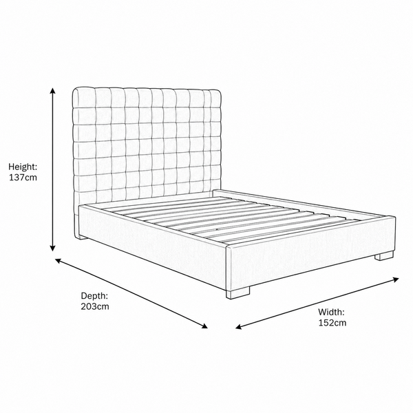 California Black Bed Frame