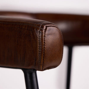 Captains Dining Chair Brown