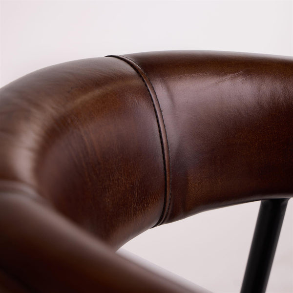 Captains Dining Chair Brown