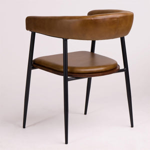 Captains Dining Chair Brown