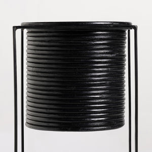 Char Plant Pots - Black
