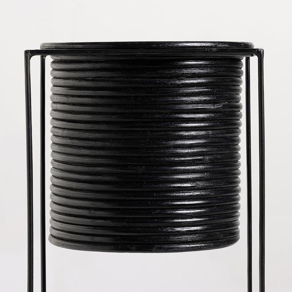 Char Plant Pots - Black
