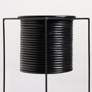Char Plant Pots - Black