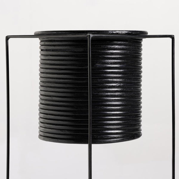 Char Plant Pots - Black