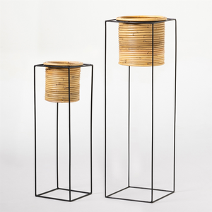 Char Plant Pots - Natural