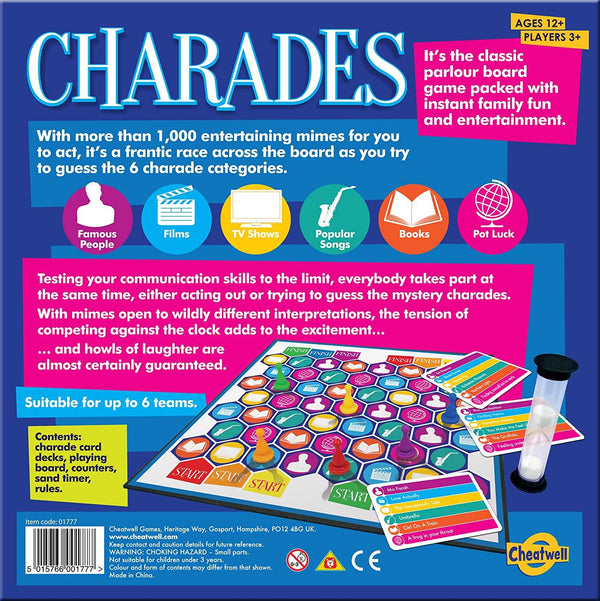 Cheatwell Charades Family Party Game