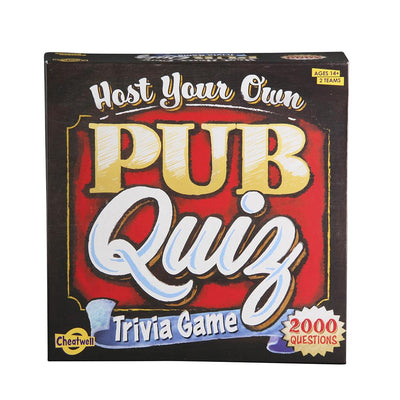 Cheatwell Host Your Own Pub Quiz Party Game