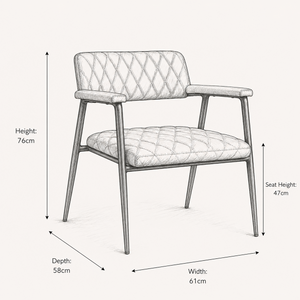Chester Dining Chair - Tan