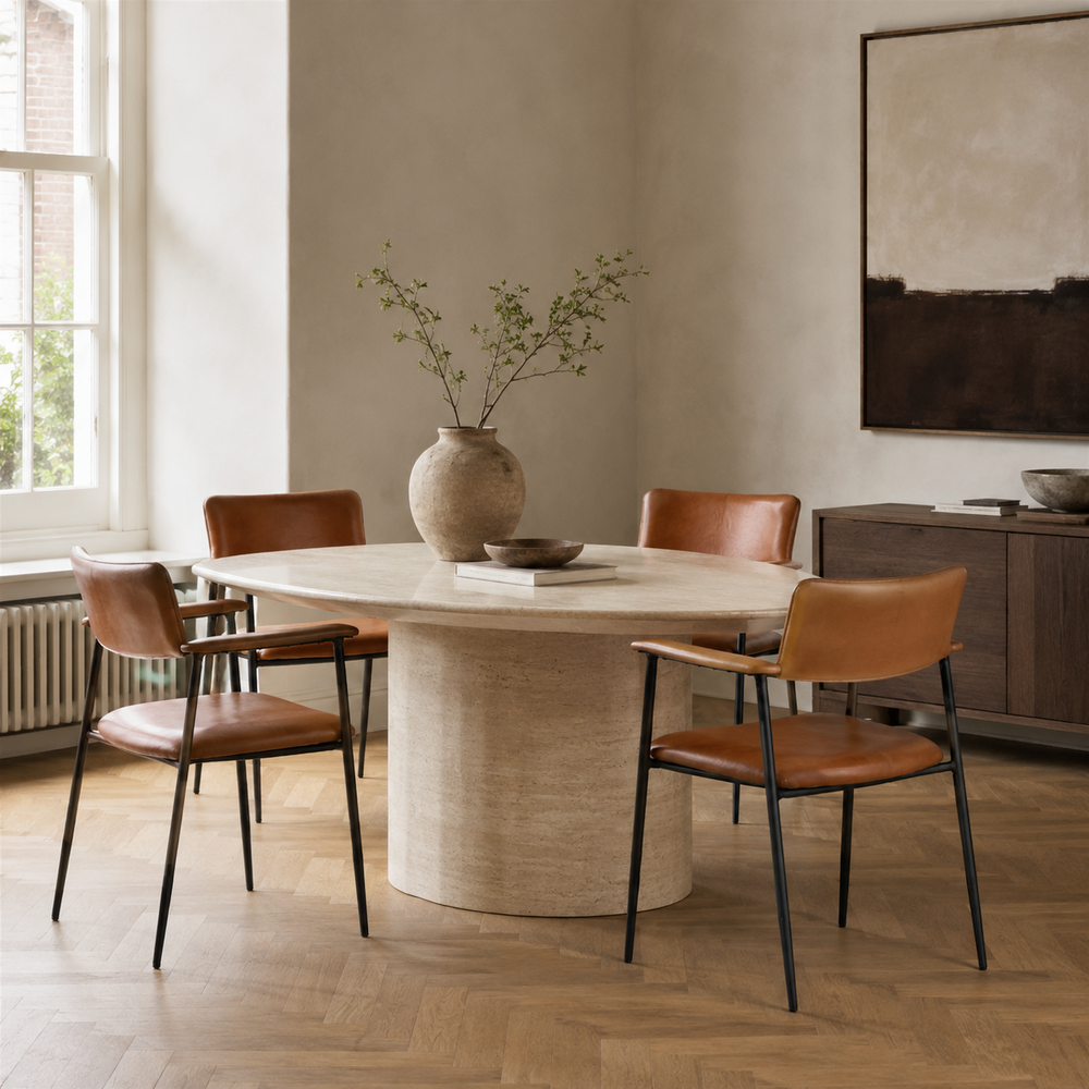 Chester Dining Chair - Smooth Tan