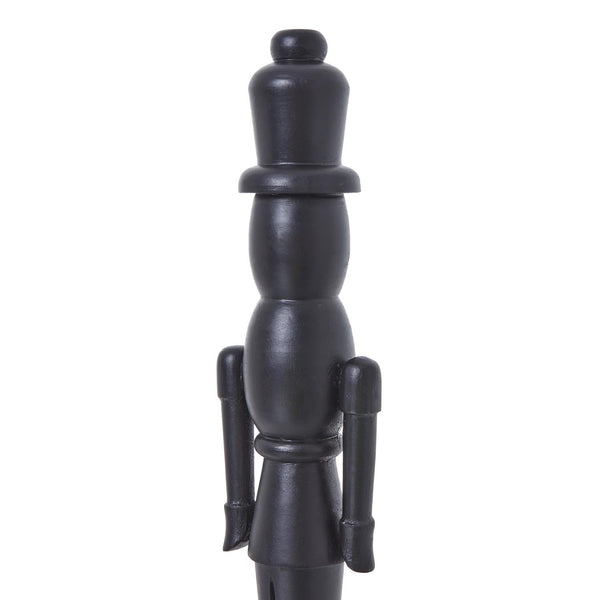 Black Wooden Nutcracker
