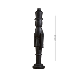 Black Wooden Nutcracker