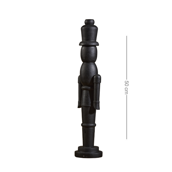 Black Wooden Nutcracker