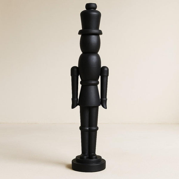Black Wooden Nutcracker