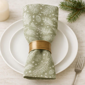 Christmas Pine Paper Napkins