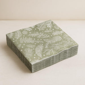 Christmas Pine Paper Napkins