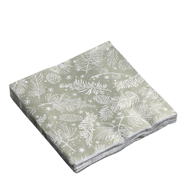 Christmas Pine Paper Napkins
