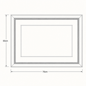 Constellations Maps Framed Wall Art x 70cm