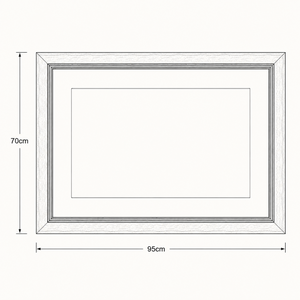 Constellations Maps Framed Wall Art x 95cm