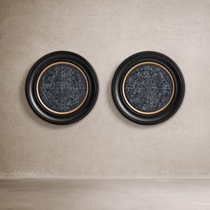 Constellations Maps Framed Wall Art - Set of 2 x 44cm