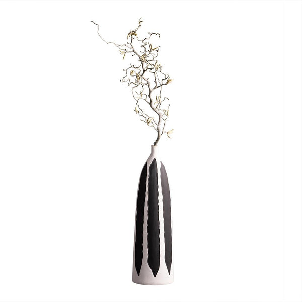 Contorted Willow Branch with Catkins