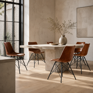 Cross Leg Dining Chair