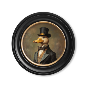 Dapper Duck Framed Wall Art x 44cm