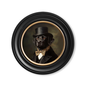 Dashing Dog Framed Wall Art x 44cm
