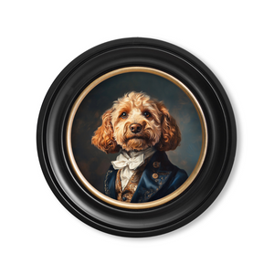 Dignified Dog Framed Wall Art x 44cm