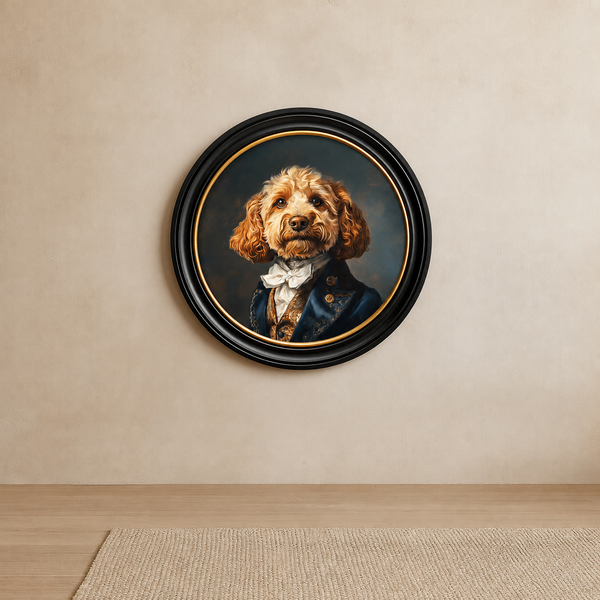 Dignified Dog Framed Wall Art