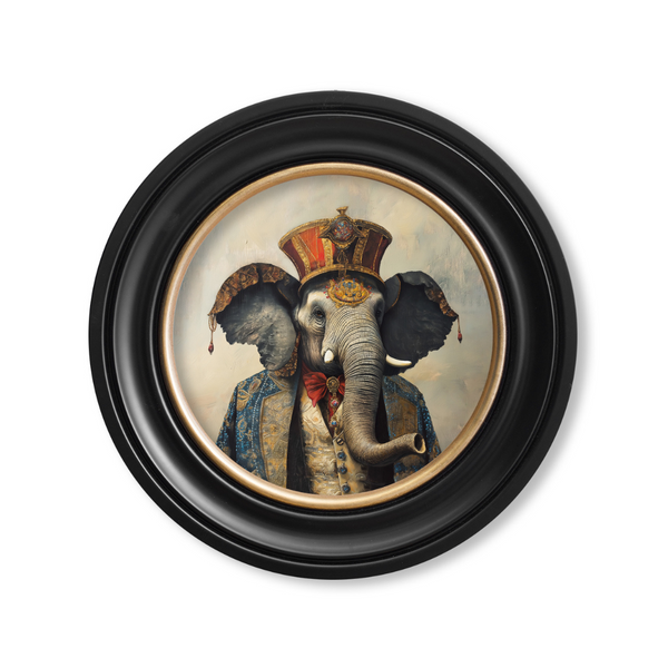 Eccentric Elephant Framed Wall Art x 44cm