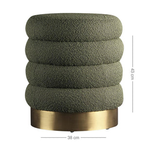 Eden Round Pouffe