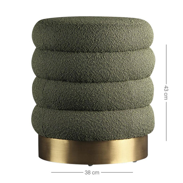 Eden Round Pouffe