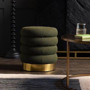 Eden Round Pouffe