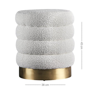 Eden Round Pouffe