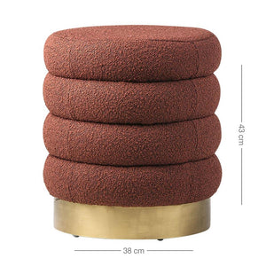 Eden Round Pouffe