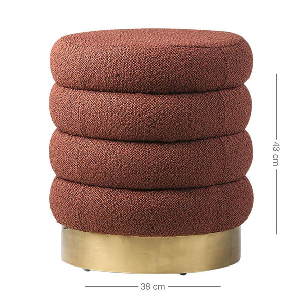 Eden Round Pouffe
