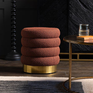 Eden Round Pouffe