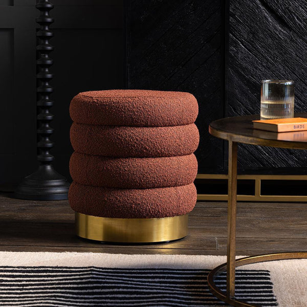 Eden Round Pouffe