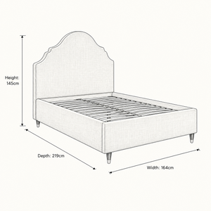 Esme King-Size Bed Frame