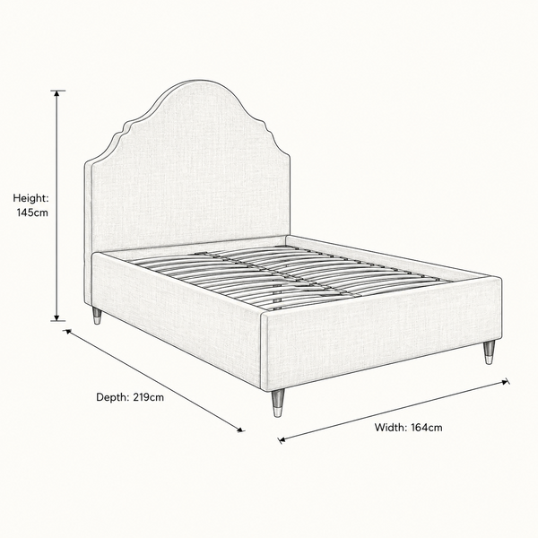 Esme King-Size Bed Frame